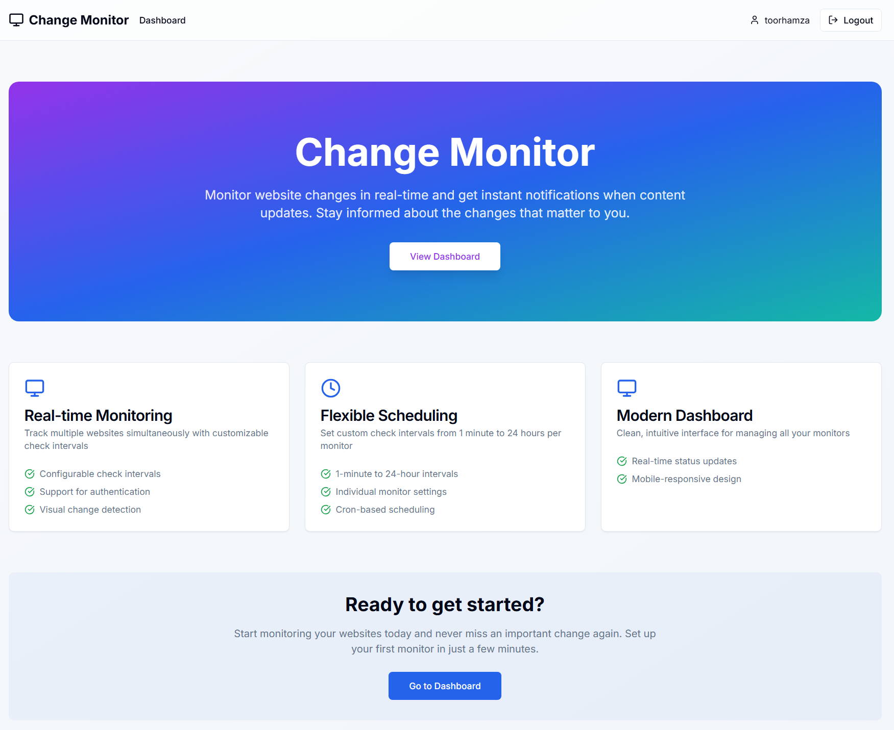 Change Monitor